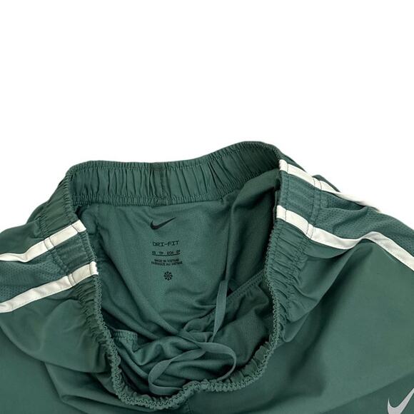 Nike Dri-FIT Tempo Mid-Rise Green Brief-Lined Running Shorts Size Women's XS - Picture 3 of 3